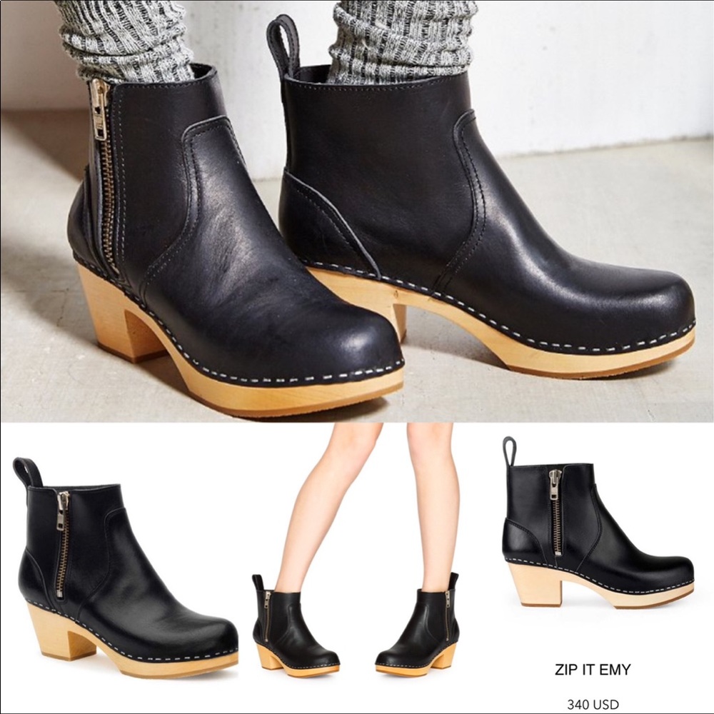 Zip It Emy Swedish Hasbeens Platform Boots
